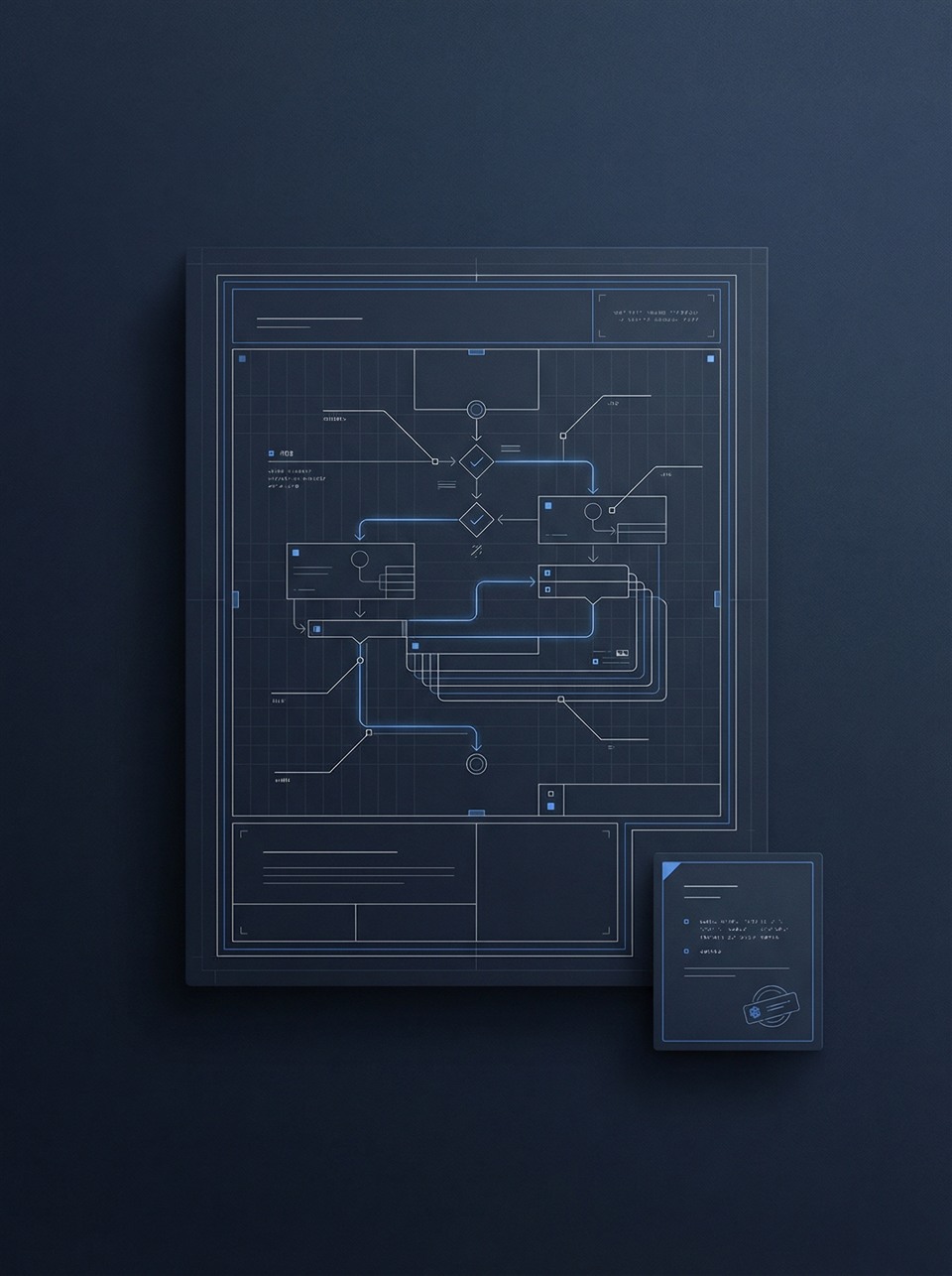 Layered operational environments showing separated stages and controlled handling boundaries.
