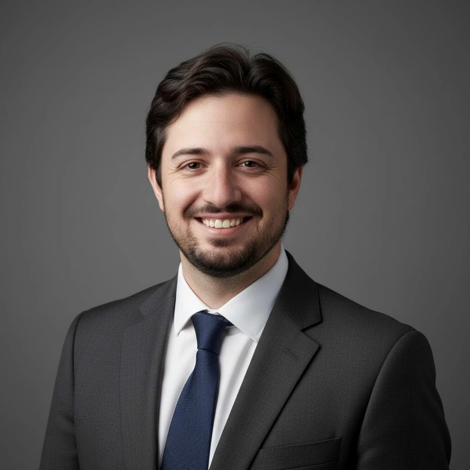 Portrait of Lucas Zabalett.