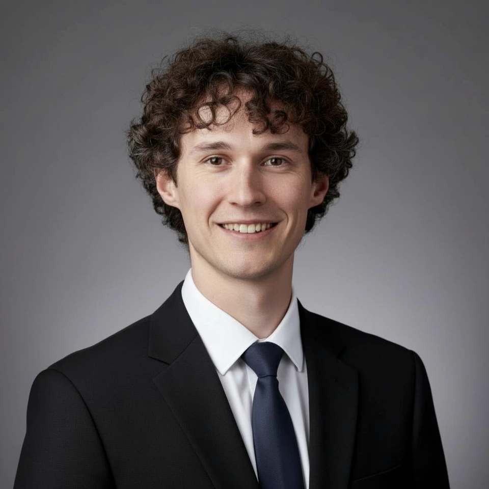 Portrait of Rory Morris.